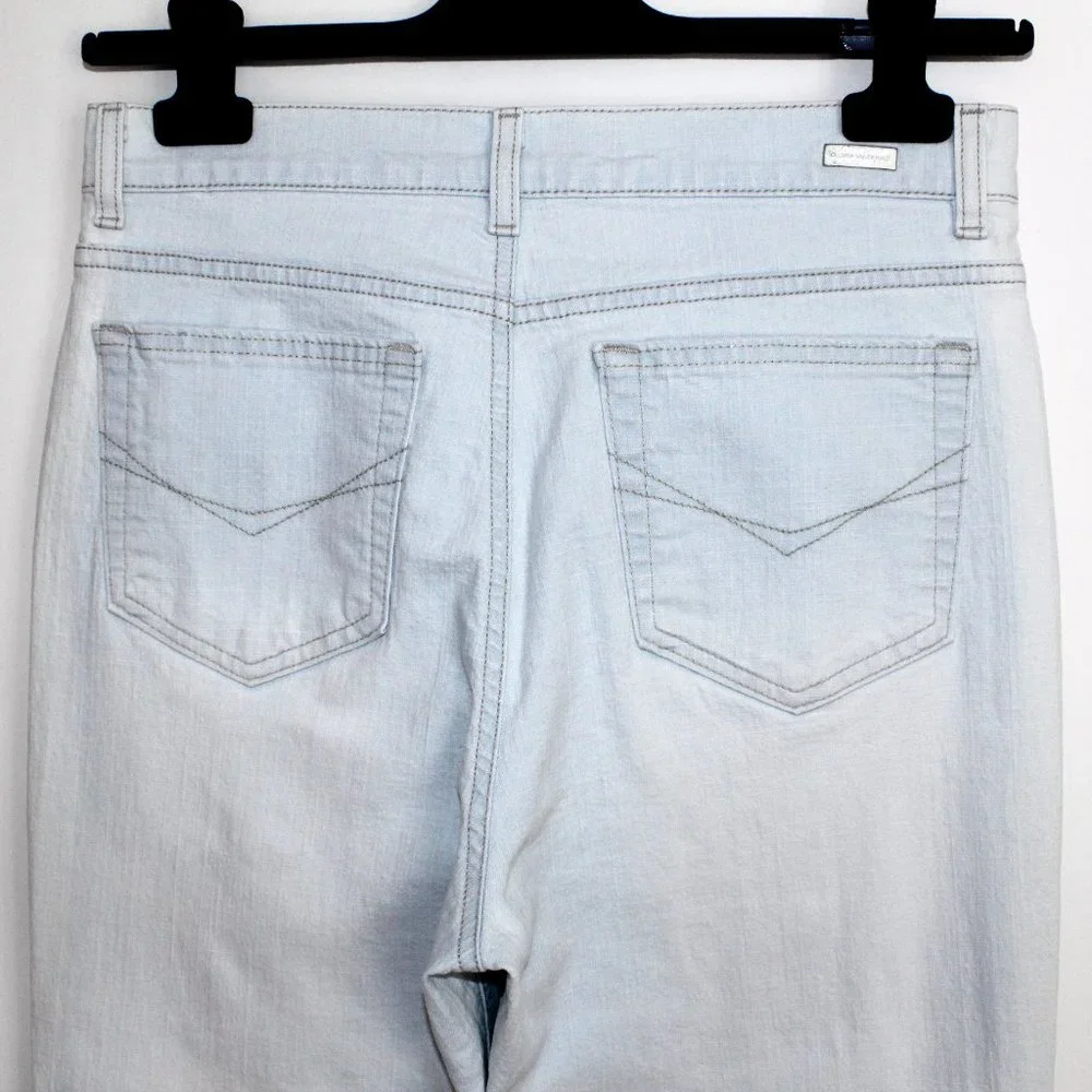 Vintage 90s Gloria Vanderbilt Bootcut Light Wash Jeans - Picture 8 of 16